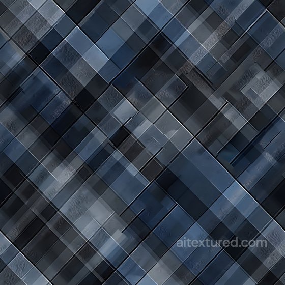 Blue Gray Plaid Pattern Seamless Texture with Subtle Fabric Grain Plaid texture preview
