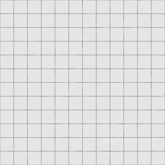 White Bathroom Tile Texture | Free PBR Tile texture preview