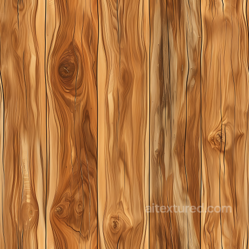 Rustic Pine Wood Planks PBR Texture with Knots and Grain Detail seamless Wood PBR texture