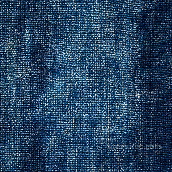 Cracked Denim Fabric PBR Texture with Worn Blue Weave Pattern Denim jeans texture preview