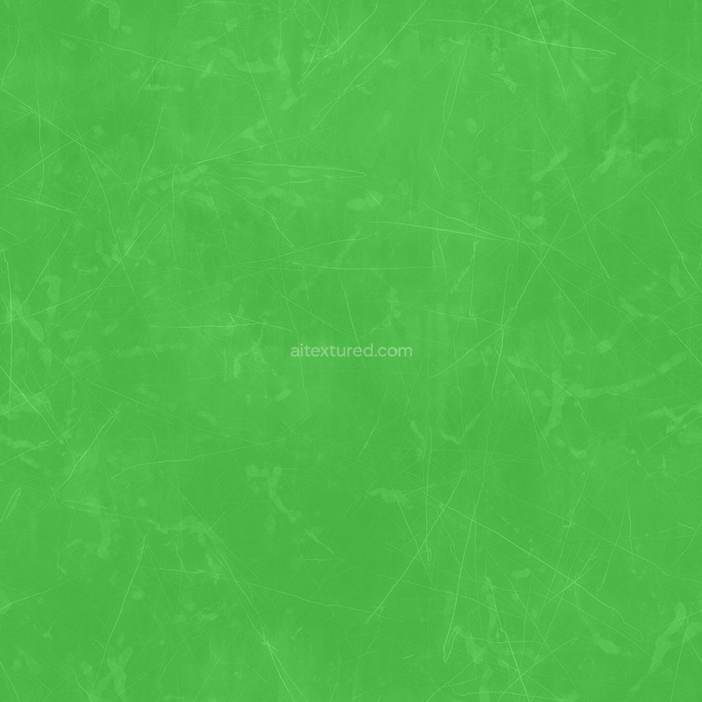 Seamless green plastic PBR texture for 3D applications