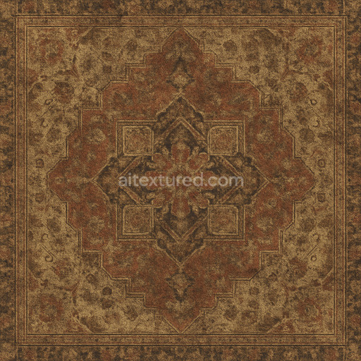 Dirty Oriental Carpet Texture Seamless 1024X1024