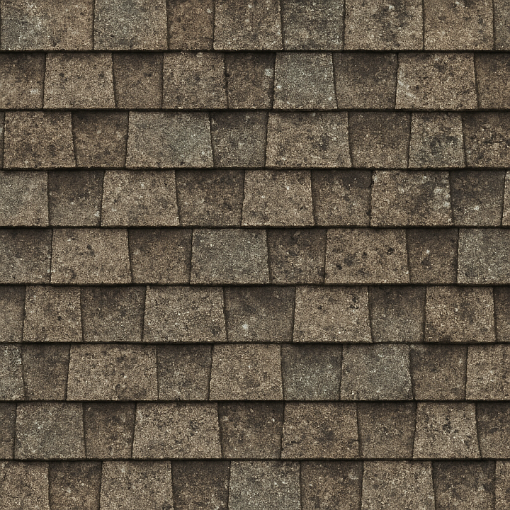 Dirty Shingle Roof seamless PBR texture preview