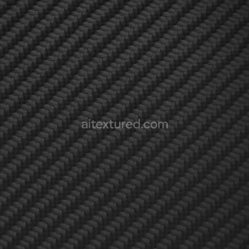 Seamless 3d texture of carbon synthetic weave with carbon satin finish for pbr 8k realistic renders