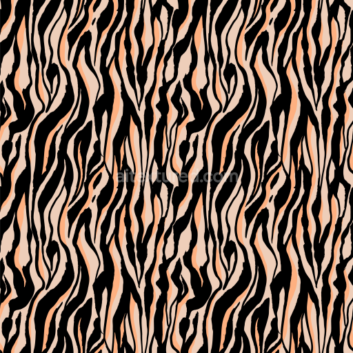 Seamless 3D PBR Leopard Print Fabric Texture with Abstract Black and Peach Tones