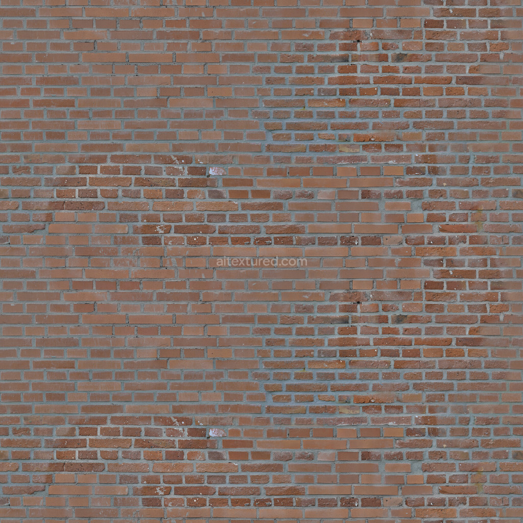 Seamless PBR brick texture for 3D applications