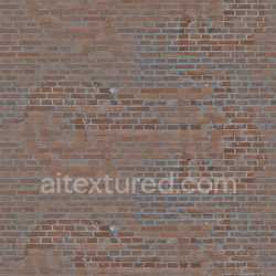 seamless Bricks Seamless Pbr Texture Tileable Brown Weathered Rough Solid Urban texture 8k free download PBR