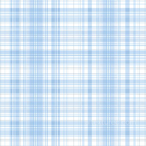 Seamless Light Blue and White Plaid 3D PBR Fabric Texture with Soft Weave Pattern texture preview
