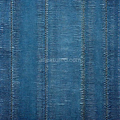Seamless 3D Cracked Denim Fabric PBR Texture with Worn & Torn Details