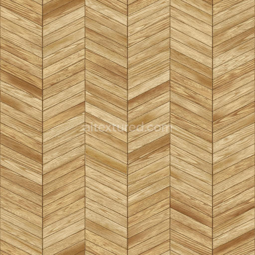 Chevron Maple Wood Flooring | Free PBR