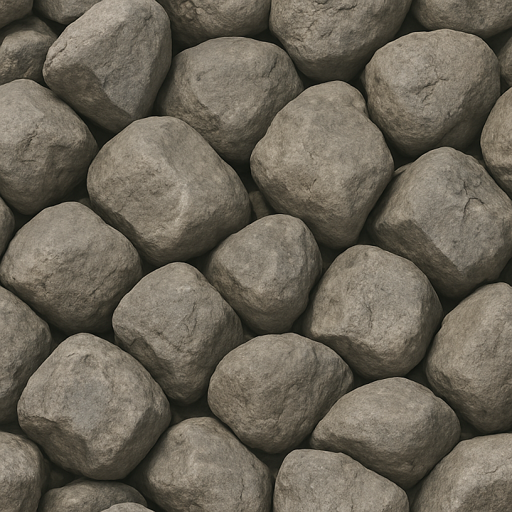 Boulder seamless PBR texture preview