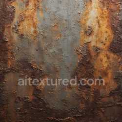 seamless Seamless 3D Rusty Metal PBR Texture Featuring Corroded, Flaking Surfaces and Rich Rust Tones texture 8k free download PBR