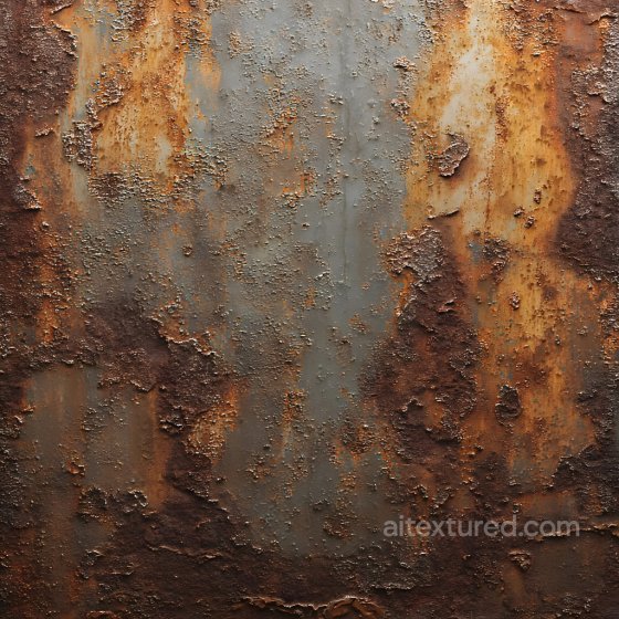 Rusty Metal PBR Texture Featuring Corroded, Flaking Surfaces and Rich Rust Tones Rust texture preview