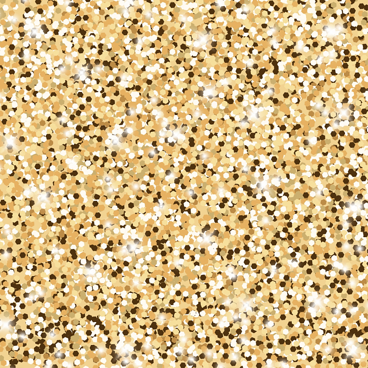 Gold Glitter with Sparkling Mosaic Pattern seamless PBR texture preview