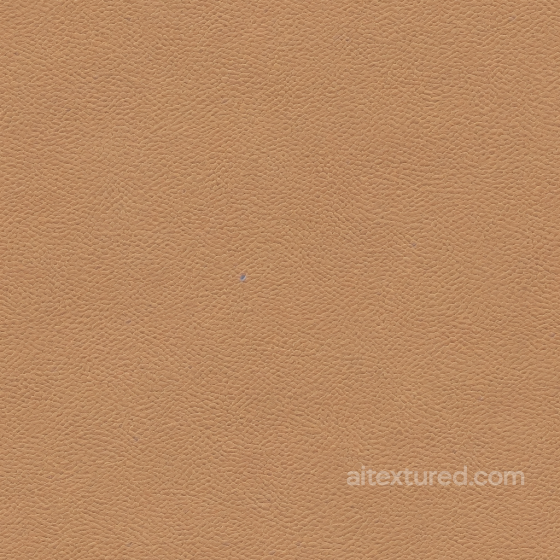 Tan Pebbled Leather PBR Texture with Fine Grain and Smooth Matte Finish Leather texture preview