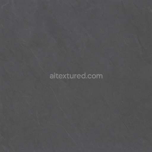 Seamless 8k pbr 3d texture of smooth polished slate stone tile with dark neutral tones and flat finish