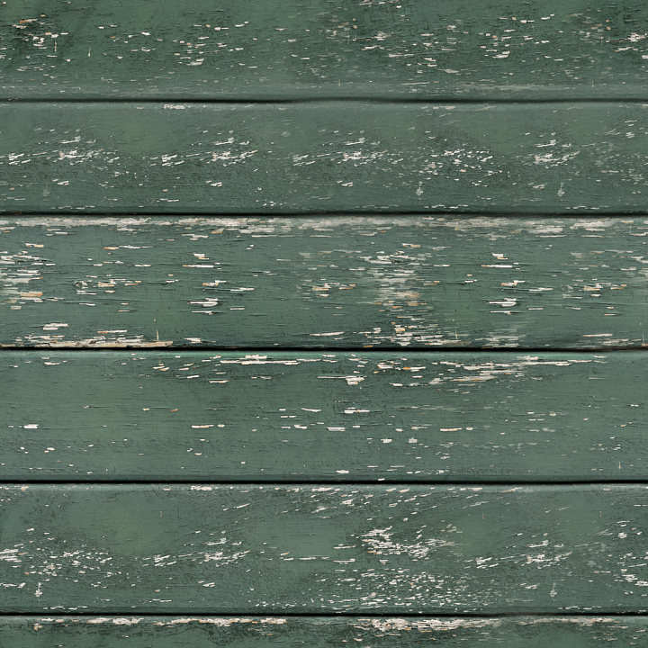 Planks Painted Peeling Wood seamless PBR texture preview