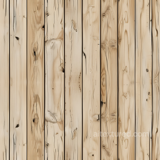 Pine Wood Planks PBR Texture with Natural Knots and Grain Detail seamless Wood PBR texture