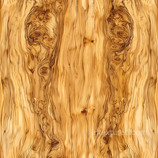 Spalted Light Wood PBR Texture with Striking Knots and Grain seamless Wood PBR texture