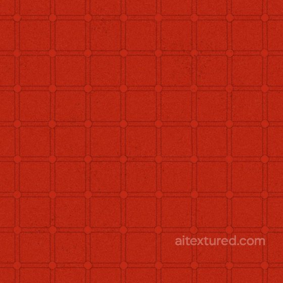 Red Tufted Leather Texture for Sofas and Chairs | Free PBR Fabric texture preview