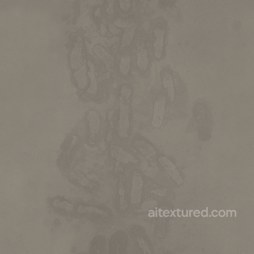 Regolith Dusted Footprints - Dusted Footprints Path Lunar Outdoor Sand seamless Footprints PBR texture