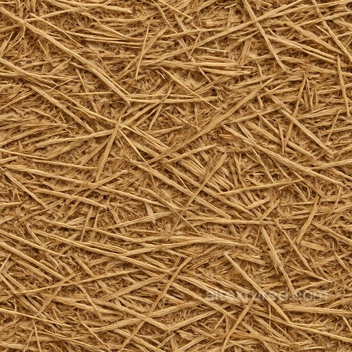 Layered Straw Seamless Texture seamless Hay-straw PBR texture