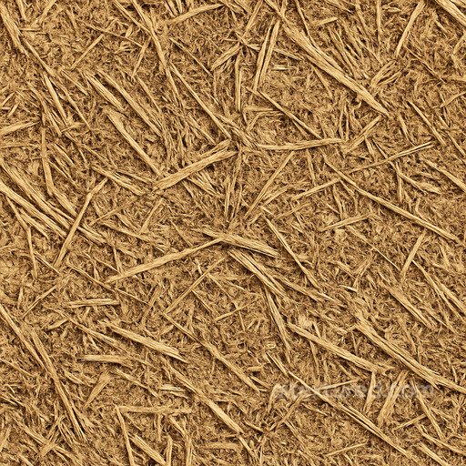 Eroded Straw Seamless Texture seamless Hay-straw PBR texture