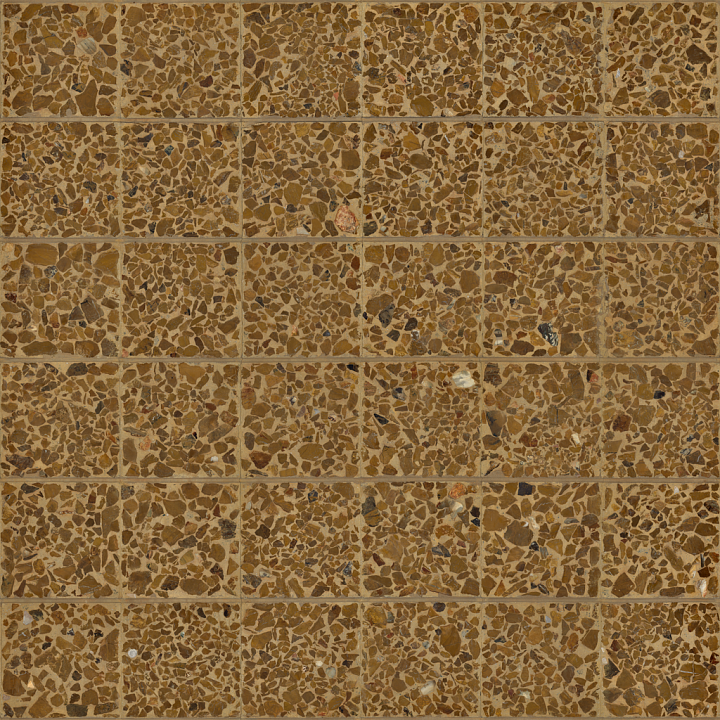 Rock Embedded Tiles seamless PBR texture preview