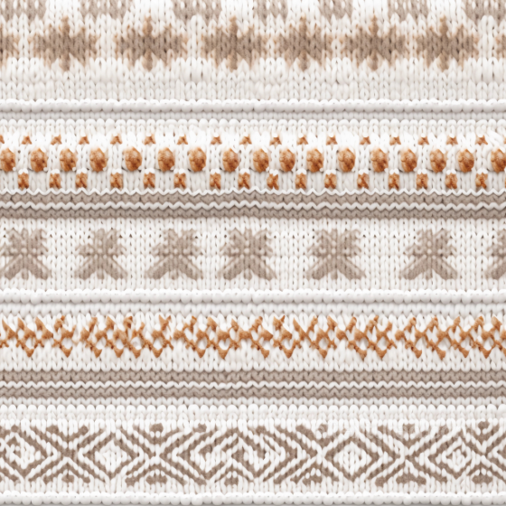 Knitted Fabric Texture with Beige, White, and Brown Christmas Patterns All Christmas Digital paper texture preview