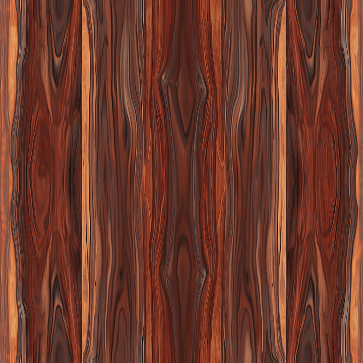 Wood Featuring Rich Exotic Rosewood Planks seamless PBR texture preview