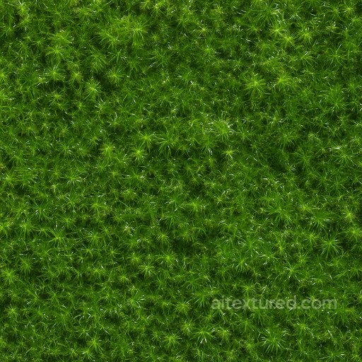 Shiny Forest Moss Seamless Texture seamless Moss PBR texture