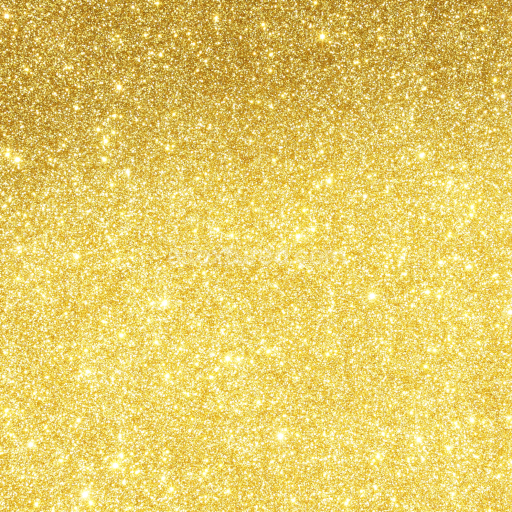 Seamless 3D PBR Texture of Vibrant Golden Glitter Sparkles