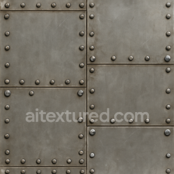 seamless Seamless 3d texture pbr 8k riveted iron furniture metal surface texture 8k free download PBR