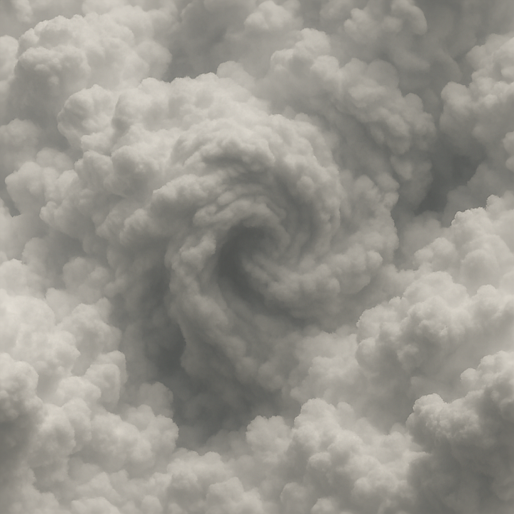 Stormy Cumulonimbus Thunderhead Cloud Mass seamless PBR texture preview