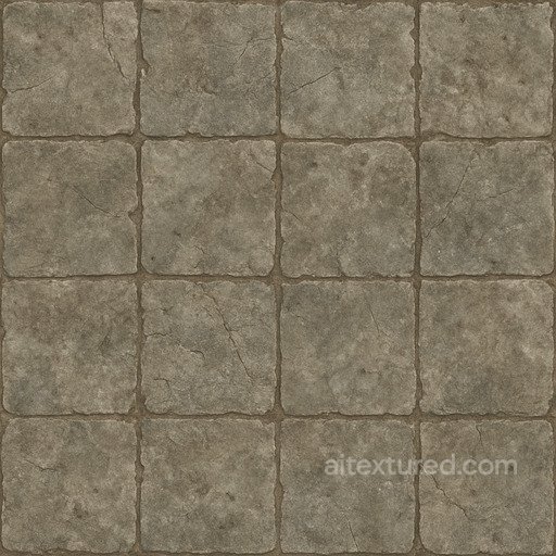 Aged Stone Floor Seamless Texture seamless Flooring PBR texture