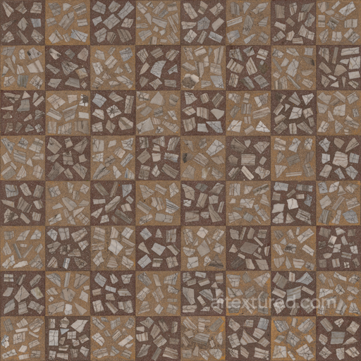 Marble Mosaic Tiles seamless Marble PBR texture