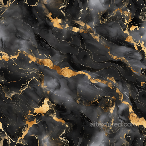 Black Marble Texture with Luxurious Gold Veining and Polished Finish Marble texture preview