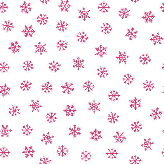 Christmas Pink Snowflake Pattern on White Background Seamless Texture Christmas Pink texture preview