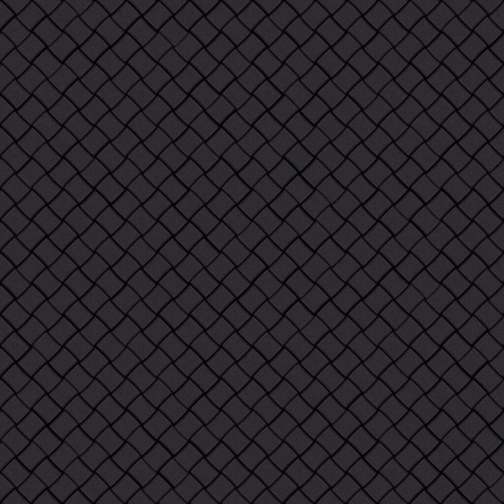 Black Woven Leather seamless PBR texture preview