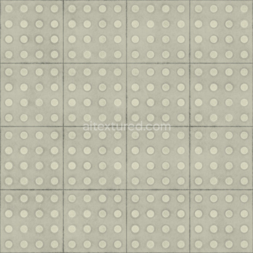 Paving Tactile Seamless Textured Urban Tileable Pbr Concrete Surface Pattern