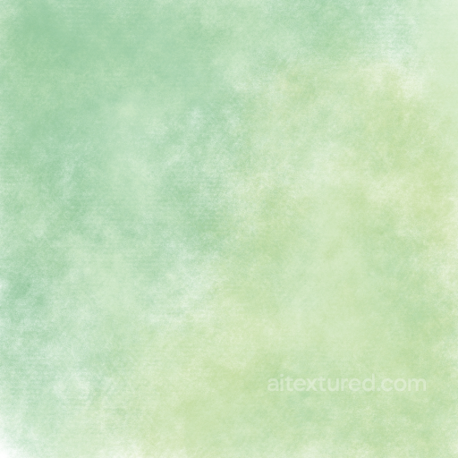 Watercolor Texture in Soft Green Pastel Shades seamless Watercolor texture PBR texture