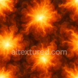 seamless Seamless 3d texture of explosive ignition with fiery flame burst and pressure wave effects in 8k pbr texture 8k free download PBR