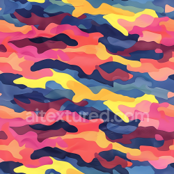 seamless Seamless 3D PBR Camouflage Texture with Abstract Multicolor Organic Shapes texture 8k free download PBR