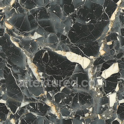 seamless Seamless 3D Black Marble PBR Texture with Bold White Veins and Polished Finish texture 8k free download PBR
