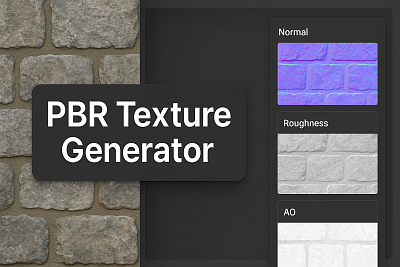 Online PBR Texture Generator – Create Seamless Materials from Any Image