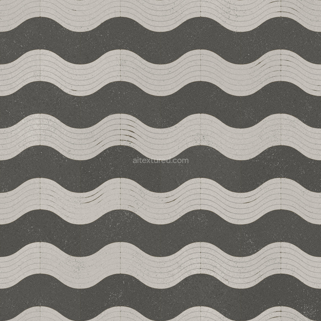 Seamless paving stones texture for 3D projects
