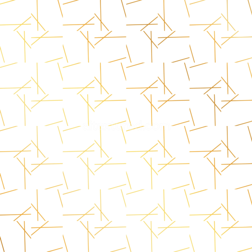 Seamless 3D PBR Texture with White Background and Gold Abstract Lines