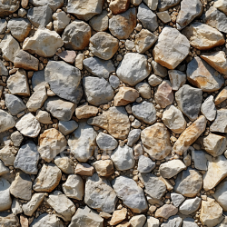 seamless Seamless 3D Stone PBR Texture Featuring Natural Rocky Ground with Mixed Gray and Beige Stones texture 8k free download PBR