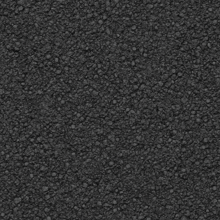 Synthetic Fresh Asphalt seamless PBR texture preview