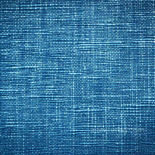 Cracked Denim Fabric PBR Texture with Blue Worn Pattern seamless Denim jeans PBR texture